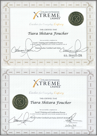 Certificates